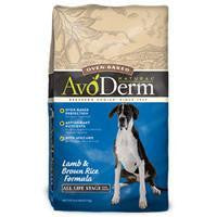 AvoDerm Natural Oven-Baked Lamb &amp; Brown Rice - Dog 15 lb.