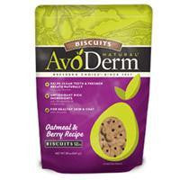 AvoDerm Natural Oven-Baked Oatmeal & Berries Kookies - Dog 6-20 oz.