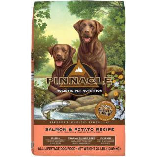 Pinnacle Natural Salmon and Potato Dog Food, 24 Lb