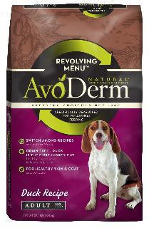 Avoderm Revolving Menu: Adult Duck Dry Dog 4.0 Lbs