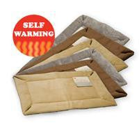 K&H Crate Pad Self-Warming Tan 32X48