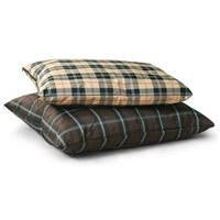 K&H Indoor-Outdoor Single-Seam Small Tan Plaid 28X38