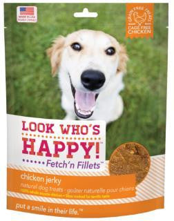 Look Who's Happy Fetch'n Fillets Chicken Jerky 4oz