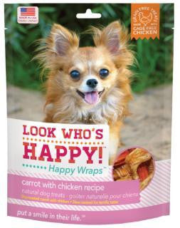 Look Who's Happy Happy Wraps Carrot with Chicken Recipe 4oz