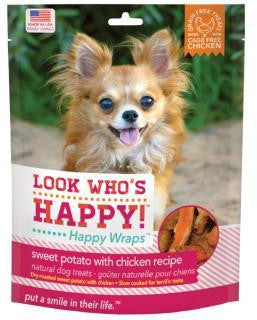 Look Who's Happy Happy Wraps Sweet Potato with Chicken Recipe 4oz