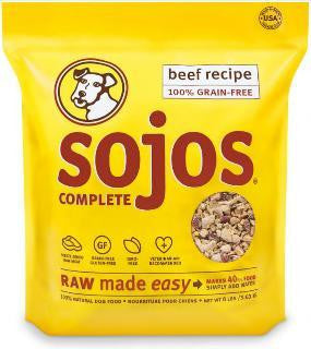 Sojourner Farms Complete Dog Food 8 lb. Beef