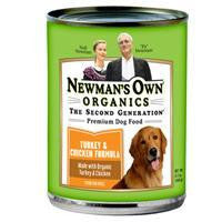 Newman's Own Dog Turkey & Chicken Formula 12-12.7 oz.