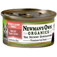 Newman's Own Cat Chicken & Salmon 24-3 oz.