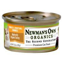 Newman's Own Cat Turkey & Vegetable 24-3 oz.