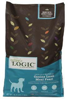 Nature&#039;s Logic Natural Lamb Kibble Canine Formula 26.4 lb.