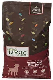 Nature&#039;s Logic Natural Beef Kibble Canine Formula 26.4 lb.