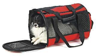 Ethical Fashion Pet Carryall Small Red