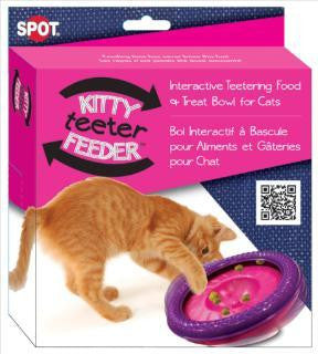 Ethical Kitty Purple Teeter Feeder 7"