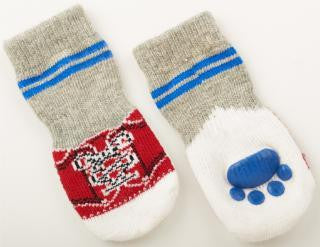 Ethical Medium Blue Sneaker Slipper Socks