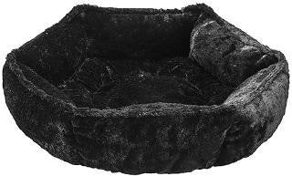 Ethical Sleep Zone 24" Black Hexagon Cuddler Bed