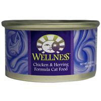 Wellness Canned Cat Super5Mix Chicken & Herring 24-3 oz Case