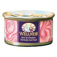 Wellness Canned Cat Super5Mix Beef & Chicken 24-3 oz Case