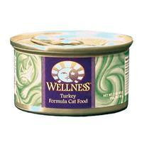 Wellness Canned Cat Turkey 24-3 oz Case