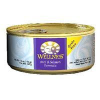 Wellness Beef & Salmon Canned Cat 24-5.5 oz