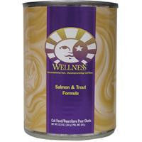 Wellness Canned Cat Salmon & Trout 12-12.5 oz Case