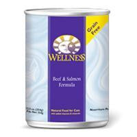 Wellness Beef & Salmon Canned Cat 12-12.5 oz