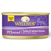 Wellness Minced Turkey-Salmon Cat 24-5.5