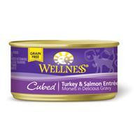 Wellness Cubed Turkey-Salmon Cat 24-3oz