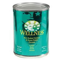 Wellness Canned Dog Venison &amp; Sweet Potato 12-12.5 oz Case