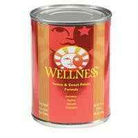 Wellness Canned Dog Turkey &amp; Sweet Potato 12-12.5 oz Case