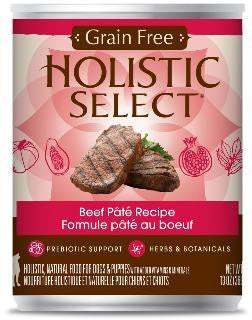 Holistic Select Grain Free Beef Pete Recipe 12-13 oz.