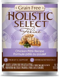 Holistic Select Grain Free Chicken Pate Cat 12-13z