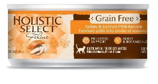 Holistic Select Grain Free Turkey-Salmon Pate 24-5.5oz