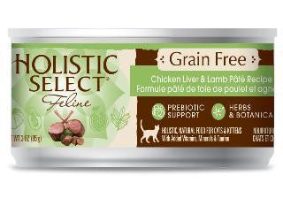 Holistic Select Grain Free Chicken Liver-Lamb Pate 24-3oz