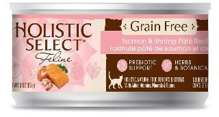 Holistic Select Grain Free Salmon-Shrimp Pate 24-3oz