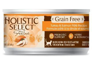 Holistic Select Grain Free Turkey-Salmon Pate 24-3oz