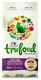 Wellness TruFood Baked Blends Indoor Adult Chicken, Chickpeas & Chicken Liver Recipe Dry Cat 10#