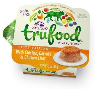 Wellness TruFood Tasty Pairings Wet Cat With Chicken, Carrots & Chicken Liver 24-3Z