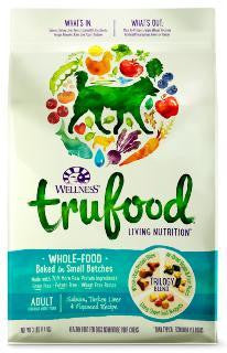 Wellness TruFood Baked Blends Adult Salmon, Turkey Liver &amp; Flaxseed Recipe Dry Dog 18#