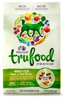 Wellness TruFood Baked Blends Adult Lamb, Chickpeas &amp; Turkey Liver Recipe Dry Dog 18#