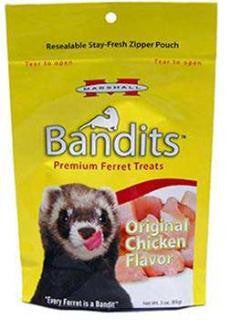 Marshall Pet Bandits Ferret Treats 3 oz. Chicken Flavor