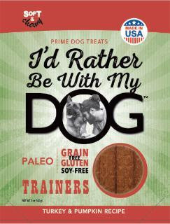 I'd Rather Be With My Dog Trainers - Turkey, Pumpkin 5Z