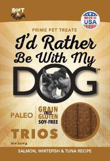 I'd Rather Be With My Dog Loves - Salmon, Whitefish, Tuna 12Z