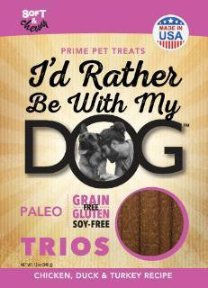 I'd Rather Be With My Dog Loves - Chicken, Duck, Turkey 12Z