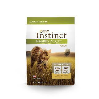 Nature's Variety Instinct Healthy Weight Grain Free Chicken Meal Formula Feline 10.4 Lb