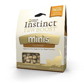 Nature's Variety Instinct Raw Boost Minis Freeze Dried Meal Formula Duck Feline 2.25 Oz