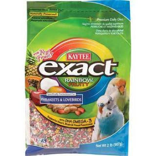 Kaytee Exact Rainbow Keet Fruity 2lb 6pc