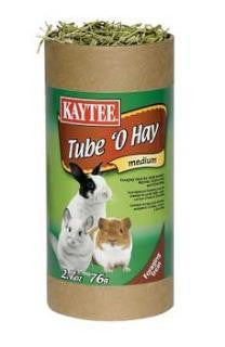 Kaytee Tube O Hay Medium 4" 2.7oz