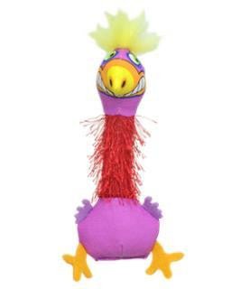 Petstages Madcap Boingy Bird w- Plush & Fringe Catnip Toy