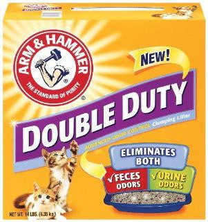 Arm & Hammer Double Duty Clumping Litter 3-14 lb.