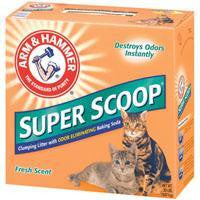 Arm & Hammer Superscoop Clump Scented Litter  2-20 lb.